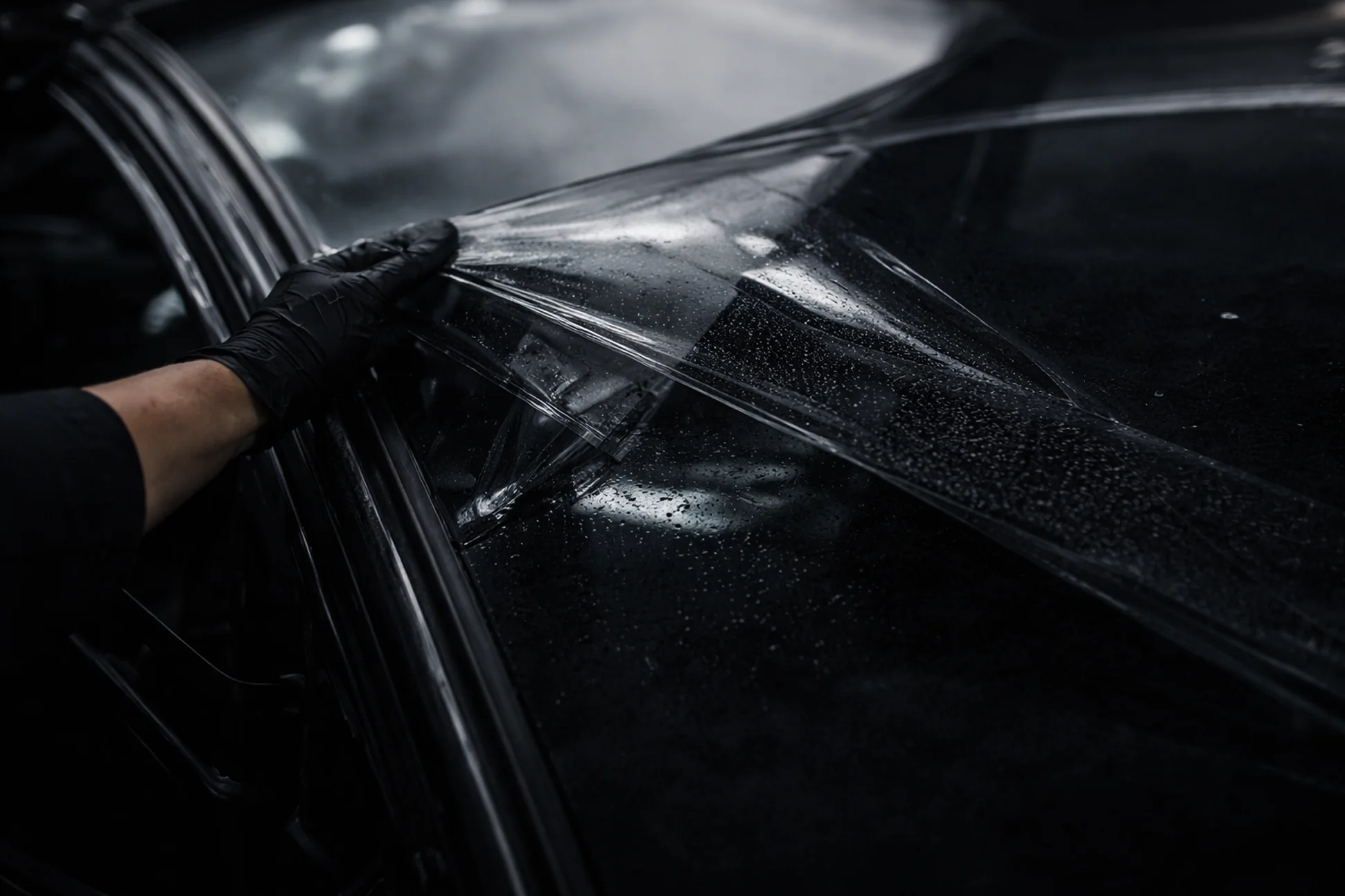 Aplicação de Insulfilm automotivo